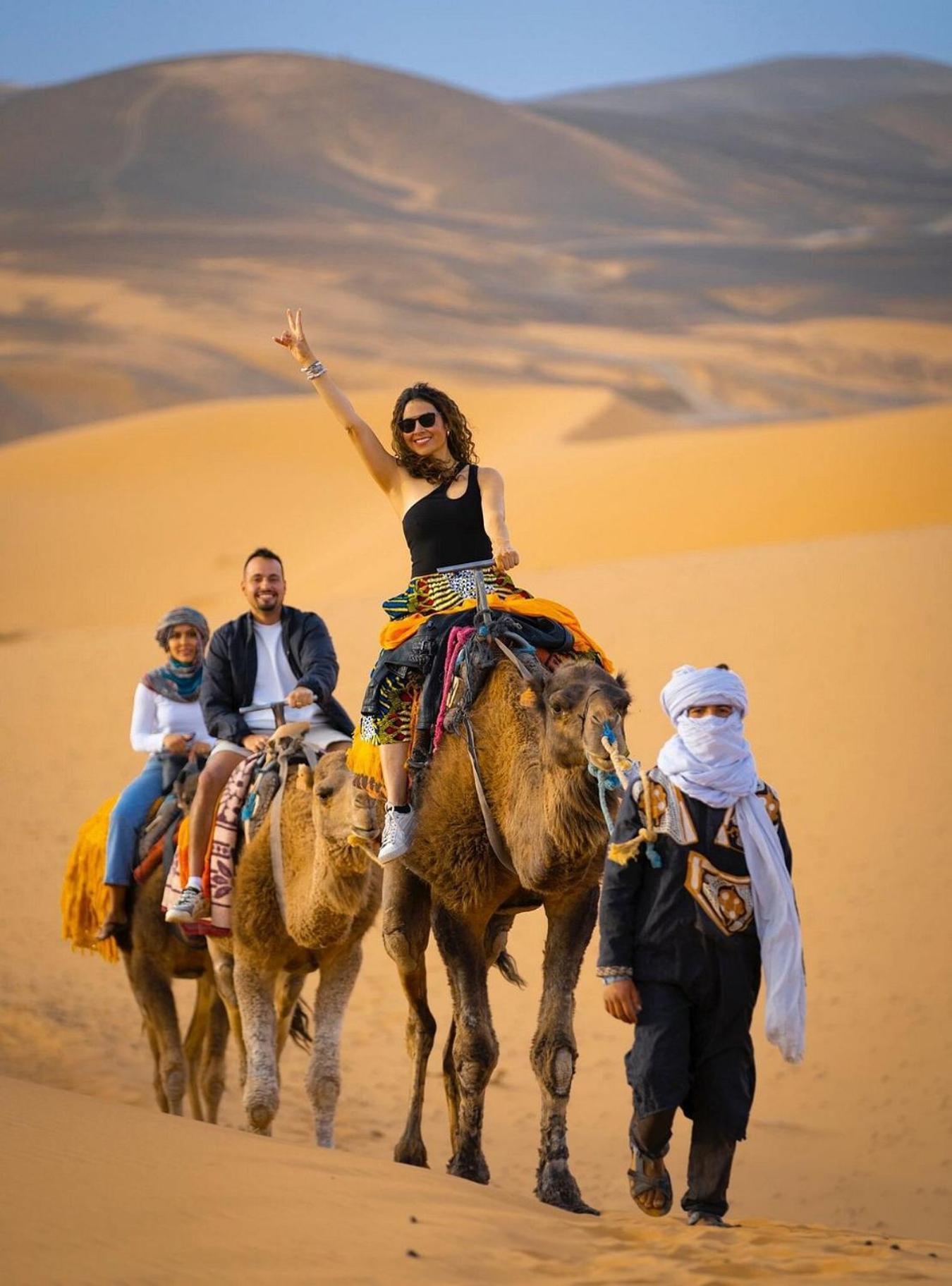 Merzouga Nomadic Luxury Camp Exterior foto