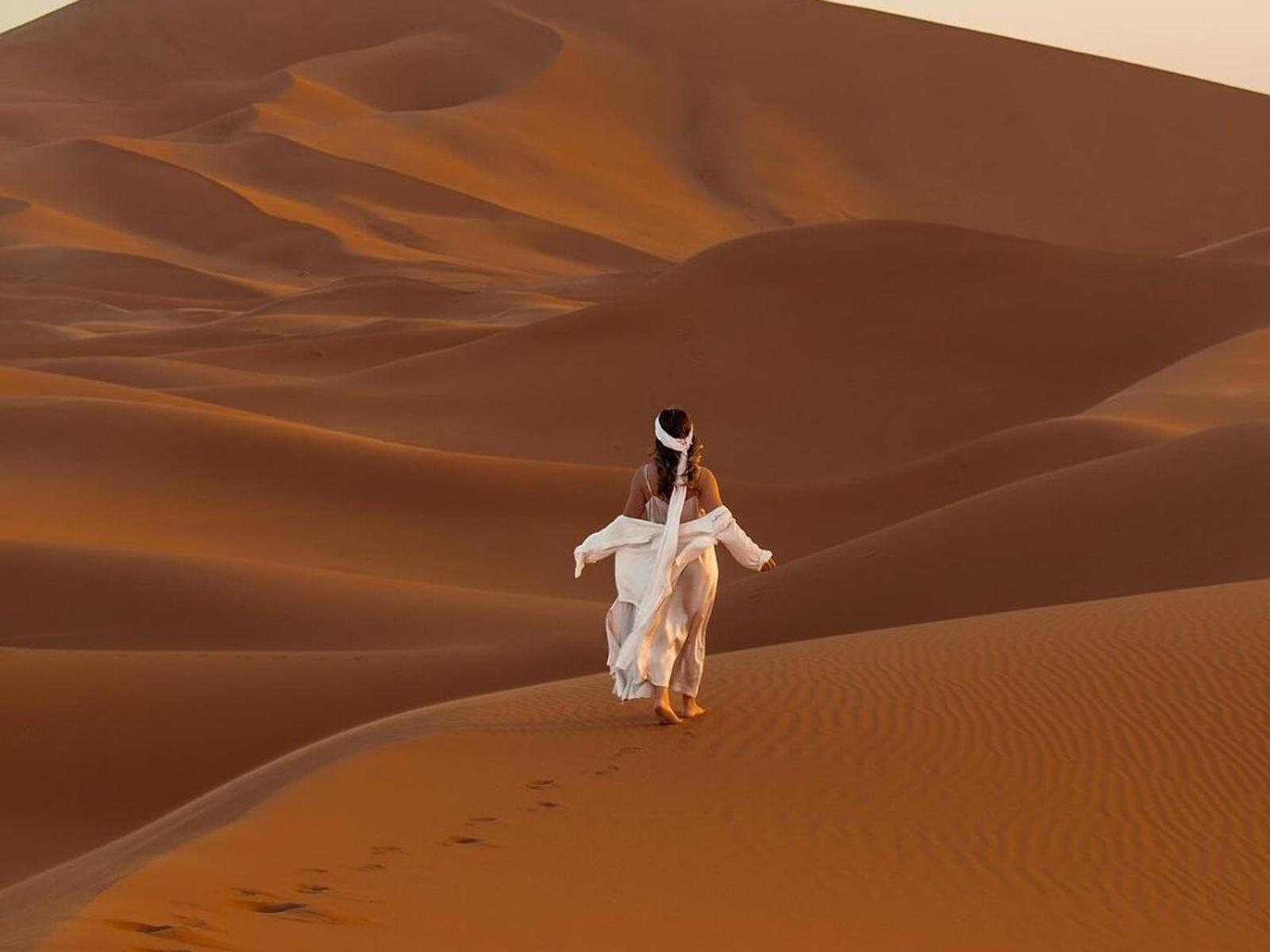 Merzouga Nomadic Luxury Camp Exterior foto