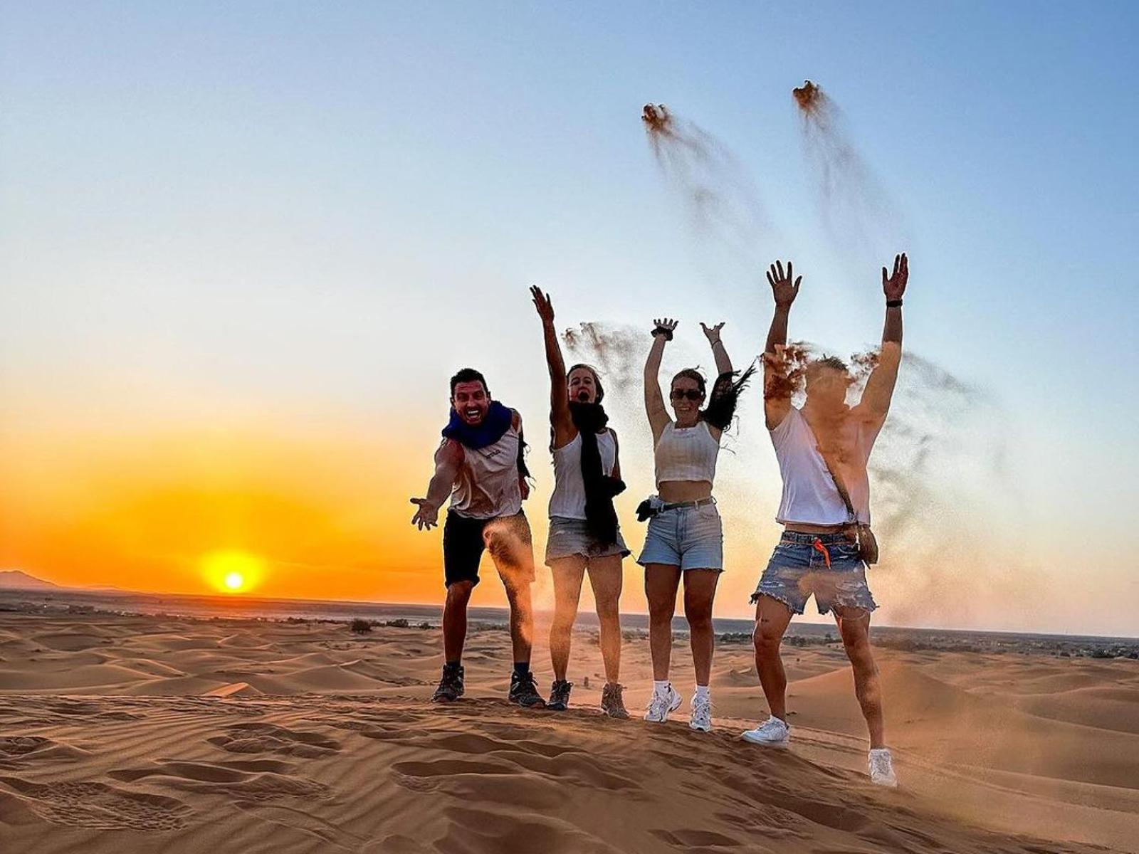 Merzouga Nomadic Luxury Camp Exterior foto
